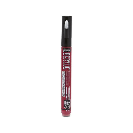 Pebeo Marker Acrylique 4mm N°08 - Rouge 