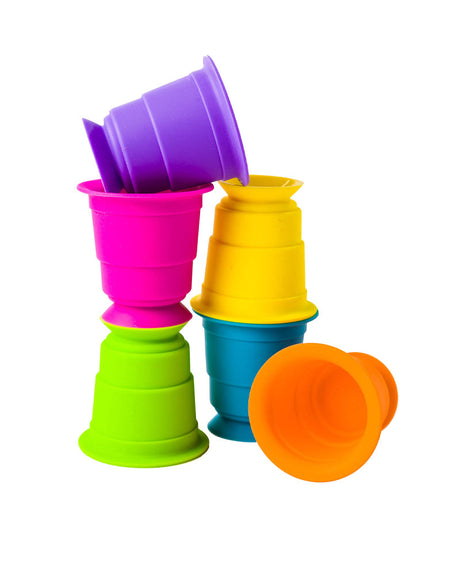 Fat Brain Suction Kupz - 6 Gobelets Ventouse