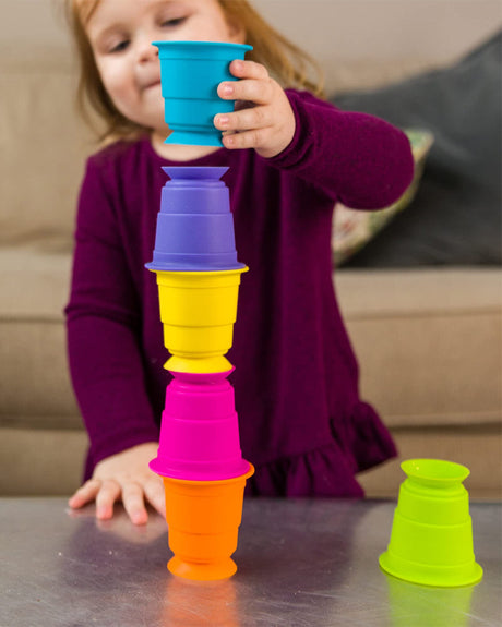 Fat Brain Suction Kupz - 6 Gobelets Ventouse