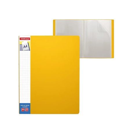 Erichkrause Porte Documents Standard 20 Vues Classic - Jaune