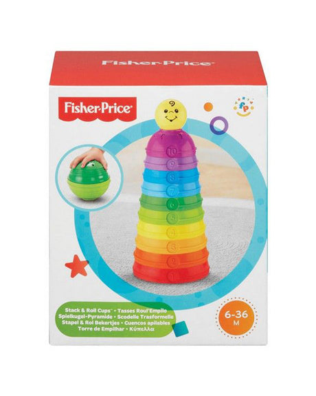Fisher Price - Baby Tasses Roul'Empilo- 6M+