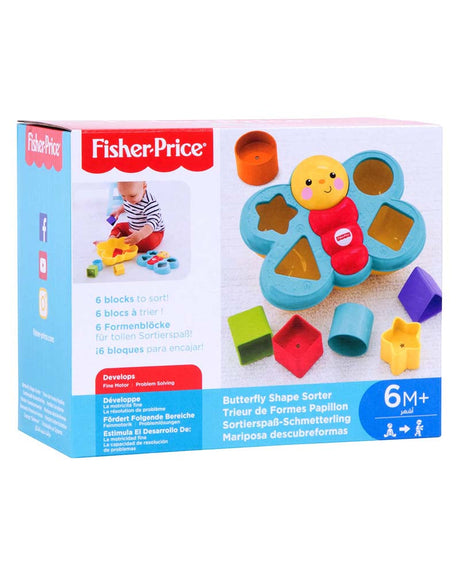 Fisher Price -  Baby Trieur de Forme Papillon- 6M+