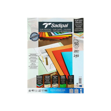 Sadipal 50 Chemise Cartonnée 240 g 10C - Clair