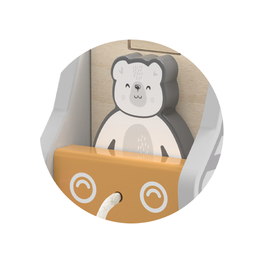 Viga Toys PolarB Camion de Tri de Formes à Tirer 24M+