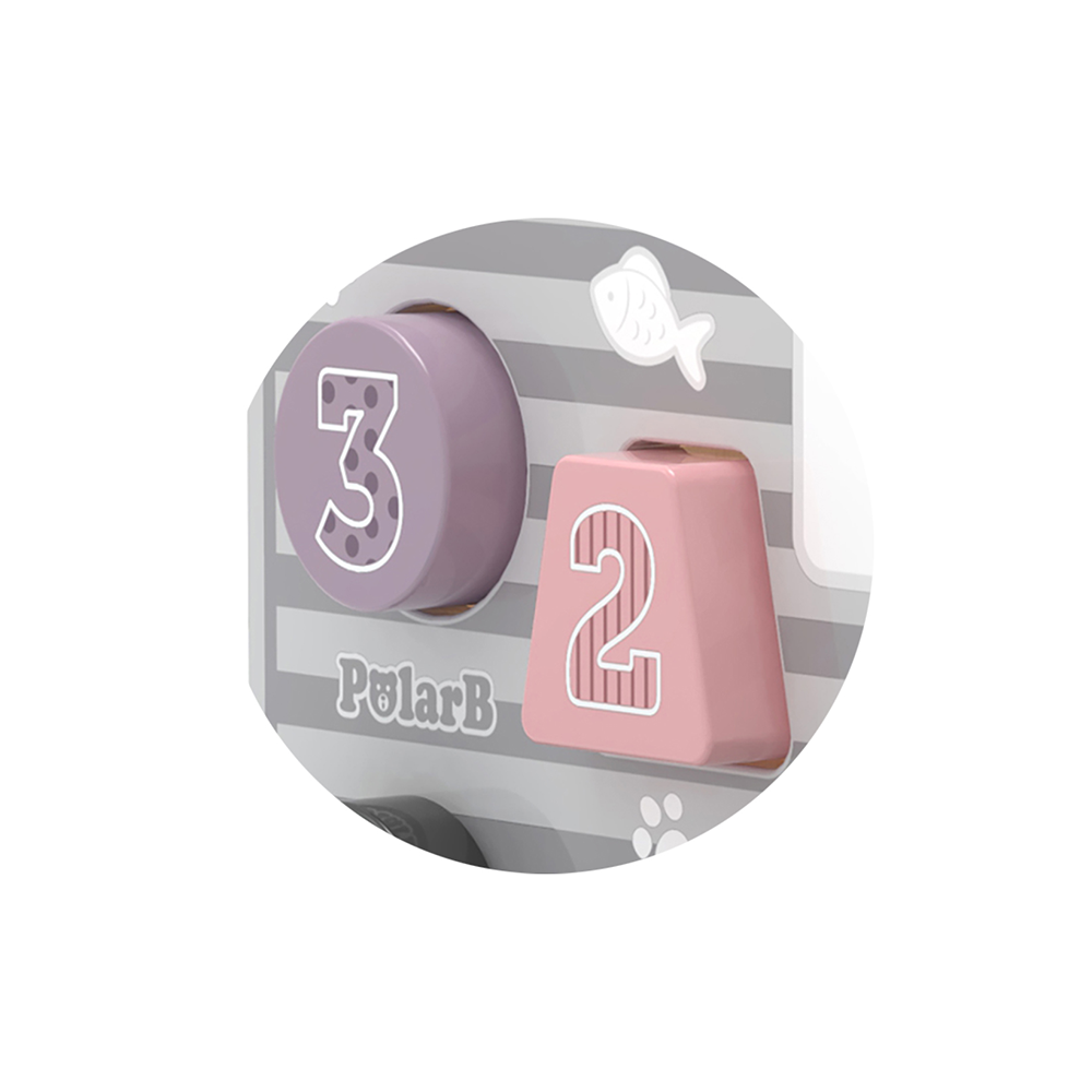 Viga Toys PolarB Camion de Tri de Formes à Tirer 24M+