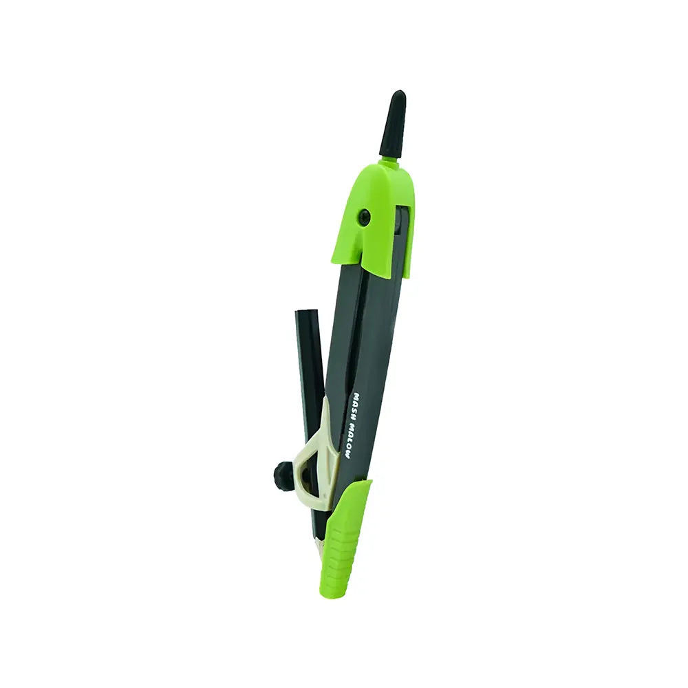 Mash Malow Compas Plastique Avec Crayons - Vert