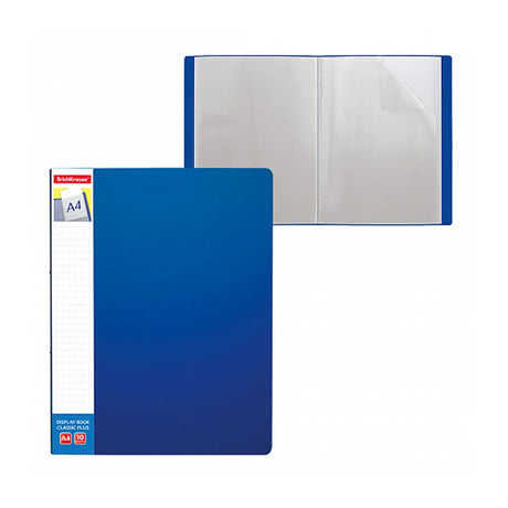 Erichkrause Porte Documents Standard 80 Vues Classic Plus - Bleu