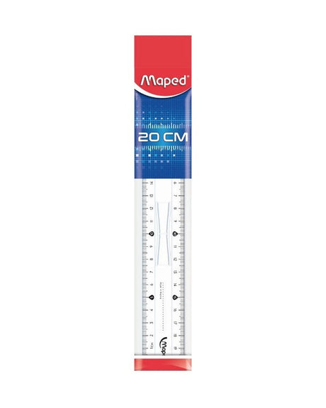 Maped Règle Double Décimètre Essentiel - 20cm