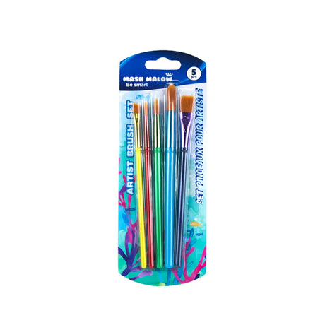 Mash Malow Set De 5 Pinceaux