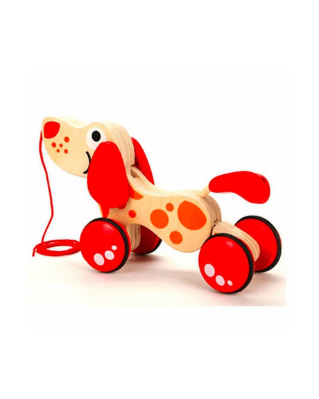 Hape - Jouet À Trainer Chiot Pepe En Bois 12M+