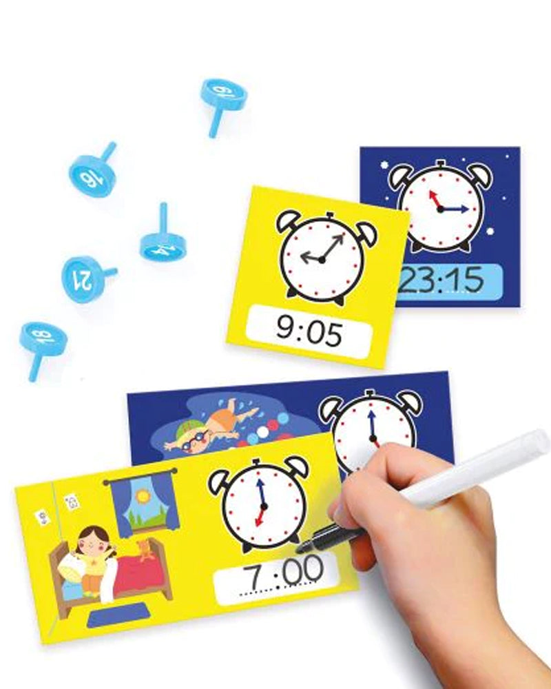 Quercetti Ma Première Horloge Montessori 4-8A