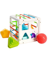 Huanger Shape Sorter with Elastic Bands 18M+