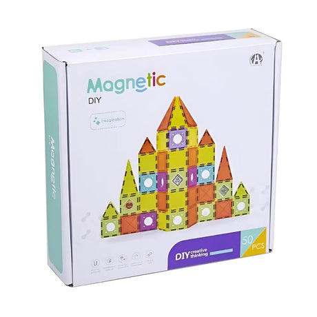Blocs de Construction Magnétiques 3A+ - 50 Pièces