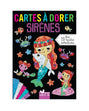 Carte à Dorer Sirènes