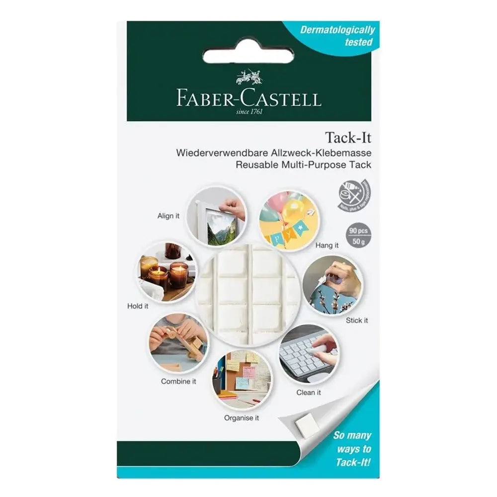 Faber-Castell Tack-It Adhesive 50g - White