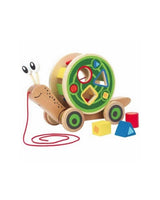 Hape - Escargot En Bois À Tirer 12M+