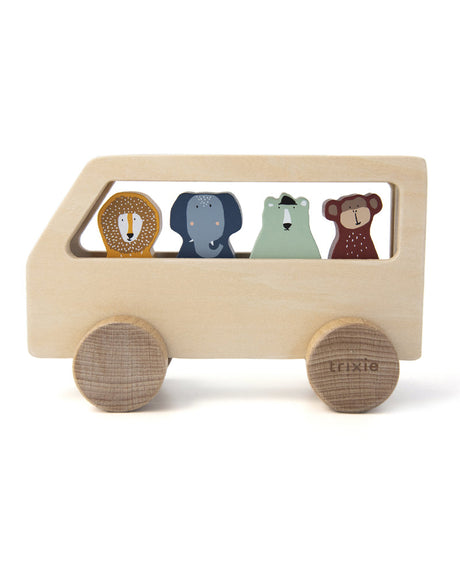 Trixie Bus en bois animaux
