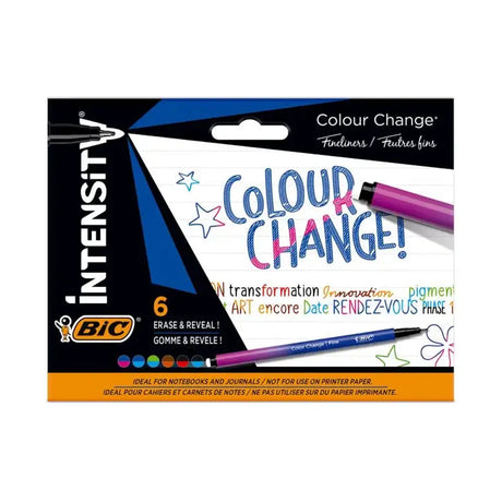 Bic Intensity Colour Change Feutre D'écriture à Pointe Fine