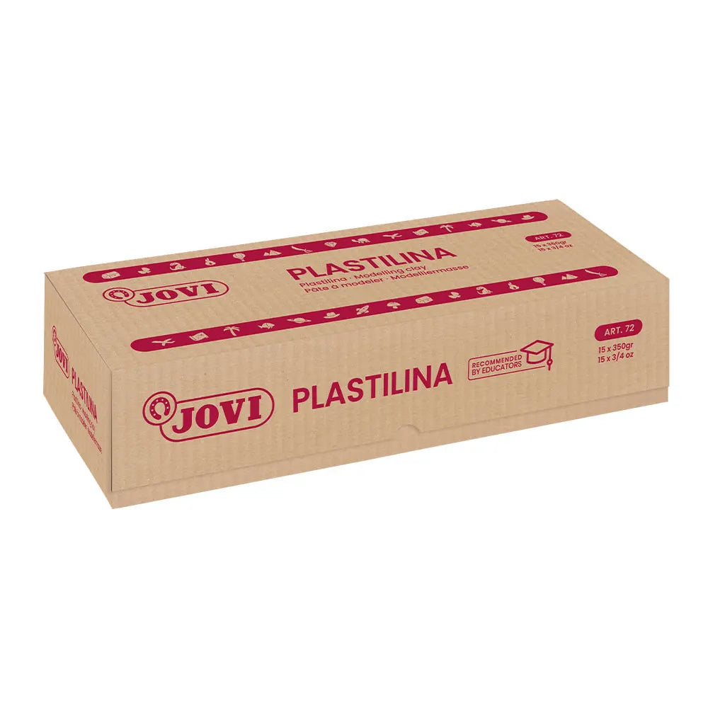 Jovi Boîte de 15 Pâtes à Modeler 350g 