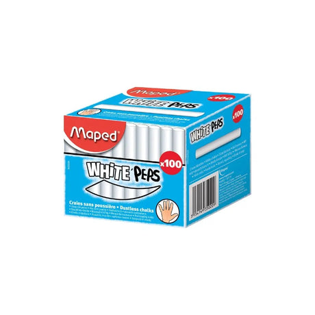 Maped Boîte de 100 Craie Blanche