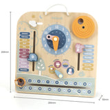 Viga Toys PolarB Mon Calendrier Horloge en Bois 3A+