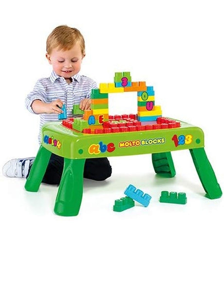 Molto Table Pliable Avec 20 Blocs