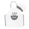 Viga Toys PolarB Petit Chef Uniforme & Chapeau Gris 3A+
