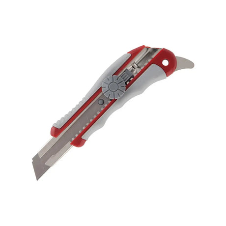 Axent Cutter en Acier de 18 mm - Gris Rouge