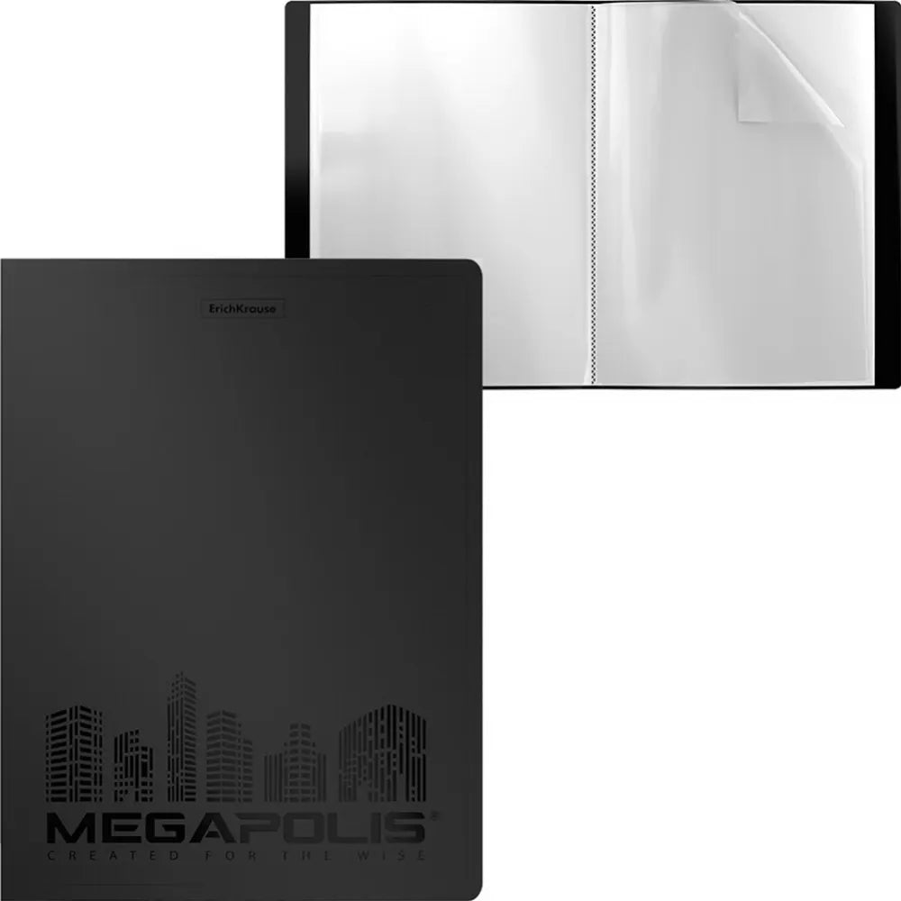 Erichkrause Porte Documents 80 Vues Megapolis - Noir