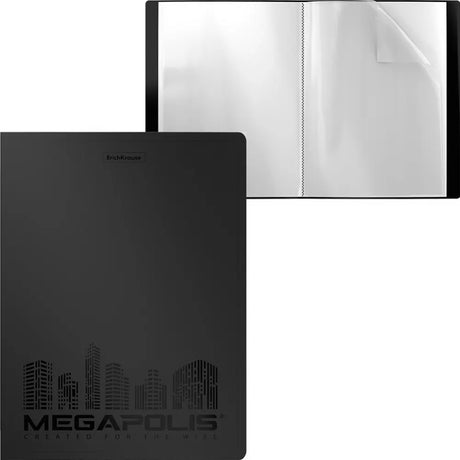 Erichkrause Porte Documents 80 Vues Megapolis - Noir