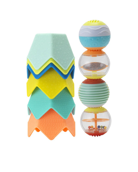 Infantino Gobelets Sensoriels et Balles d'activité 0M+