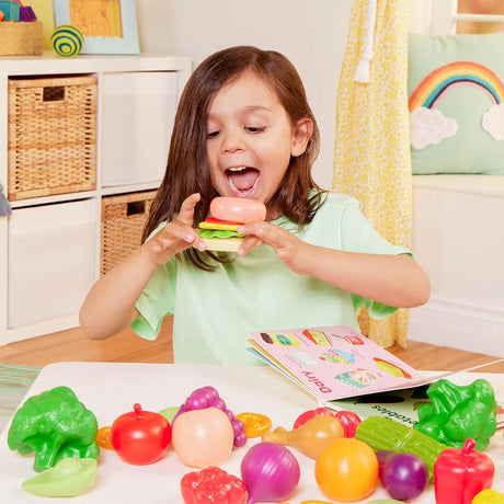 B. Toys Seau à Nourriture avec Livre de Bord 2A+