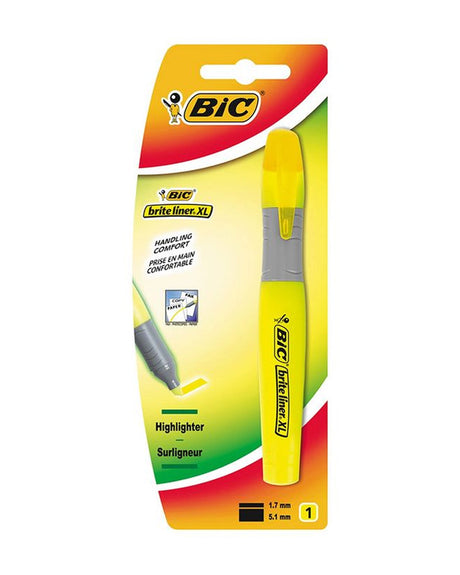 Bic Brite Liner XL Marqueur - Jaune
