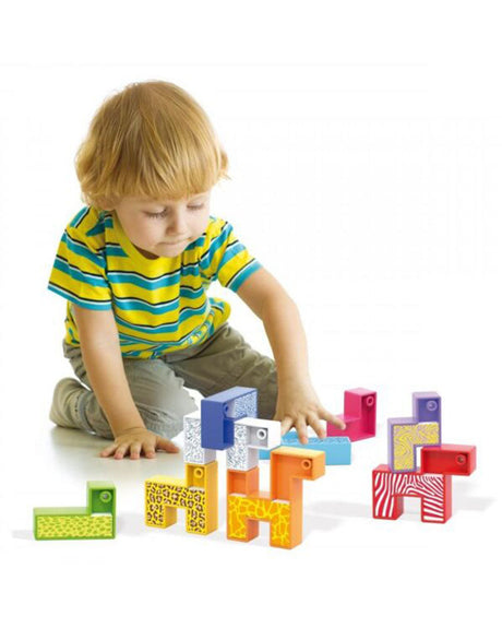 Mini Zoo construction toy 22 pieces Quercetti - 3-5 years