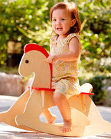 Hape - Cheval à bascule en bois 10M+