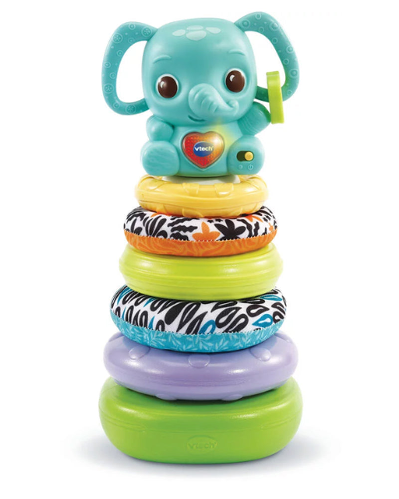 Vtech Nino, éléphanteau empilo 3en1 - 6-36M