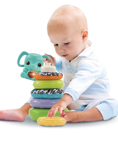 Vtech Nino, éléphanteau empilo 3en1 - 6-36M