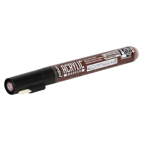 Pebeo Acrylic Marker 1.2 mm N°33 - Burnt Sienna