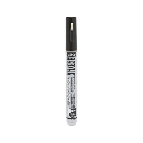 Pebeo Marker Acrylique 1,2 mm N°34 - Blanc Népal 