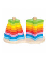 Hape Jeu Empilement Arc en Ciel