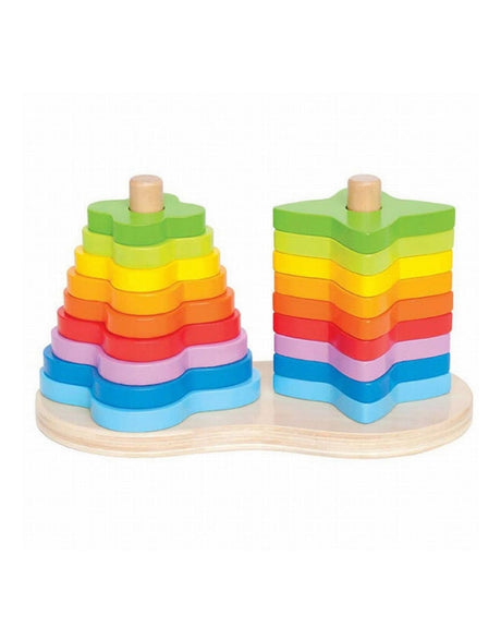 Hape Jeu Empilement Arc en Ciel