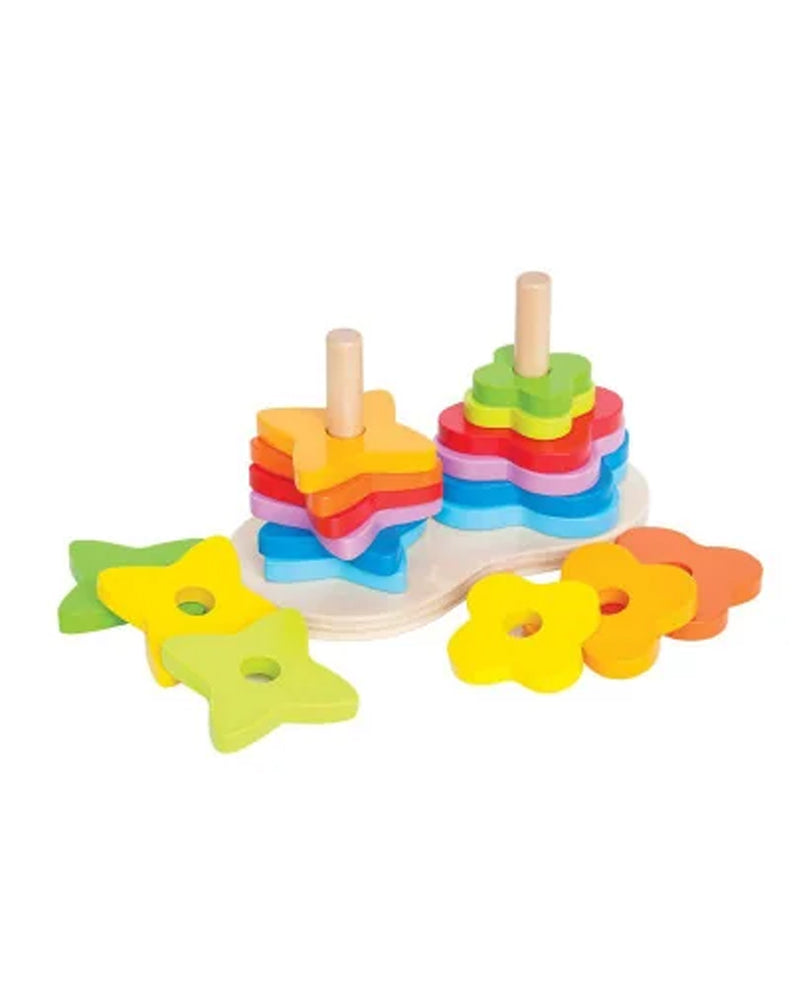 Hape Jeu Empilement Arc en Ciel