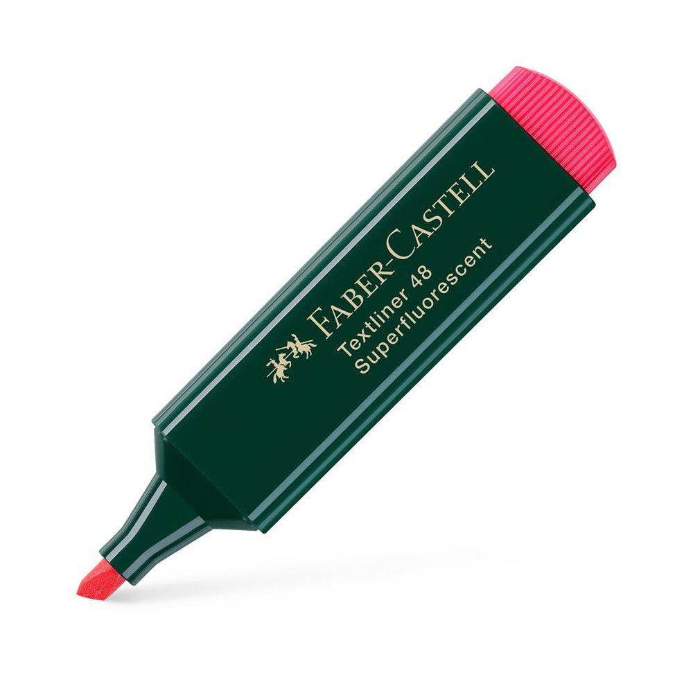 Faber-Castell Textliner 48 Superfluorescent - Rouge