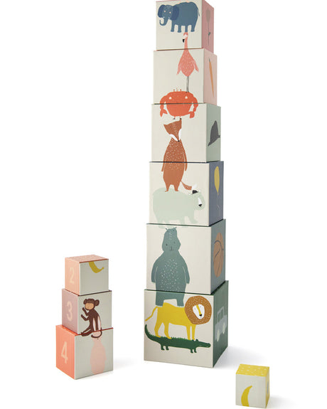 Trixie Blocs à empiler - Les animaux