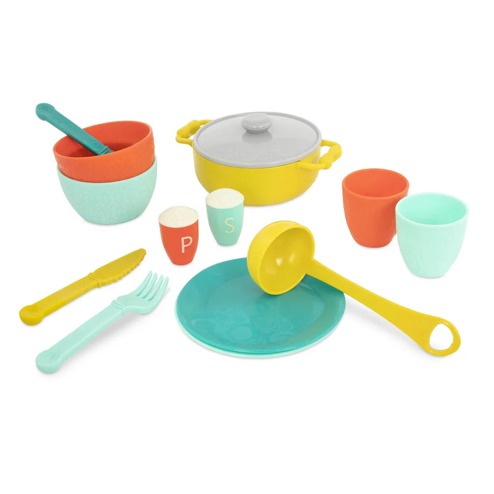 B. Toys Ensemble de Cuisine Mini-Chef 3A+