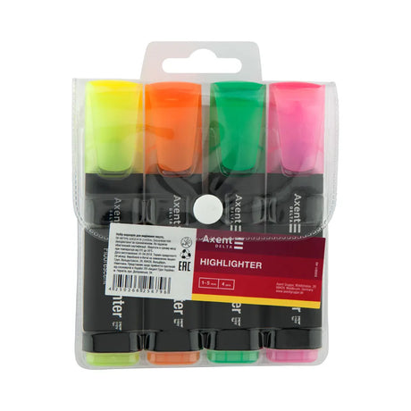 Axent Pack of 4 Marker Blur