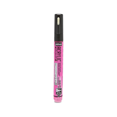 Pebeo Marker Acrylique 1,2 mm N°43 - Rose Fluo