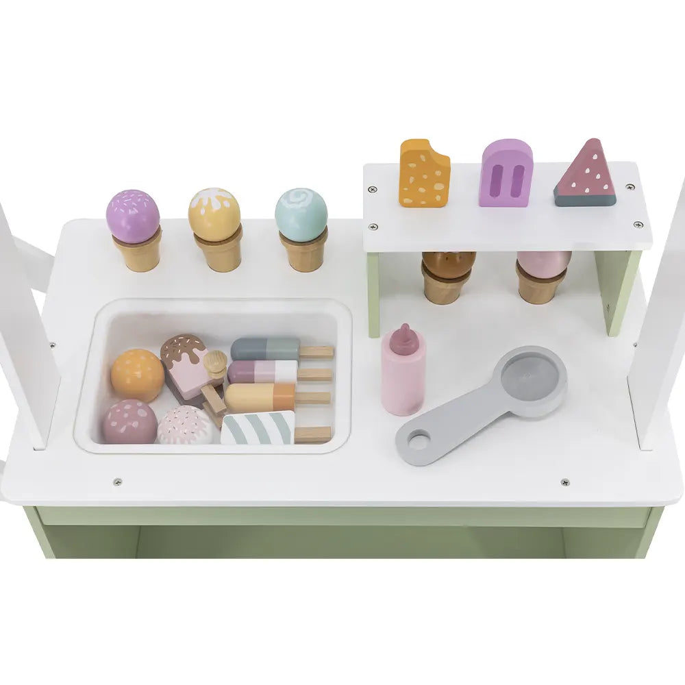 Viga Toys PolarB Stand de Crème Glacé Mobile 3A+