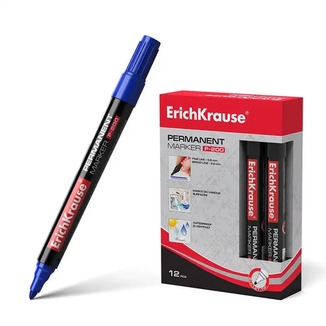 Erichkrause Marqueur Permanent P-200 - Bleu