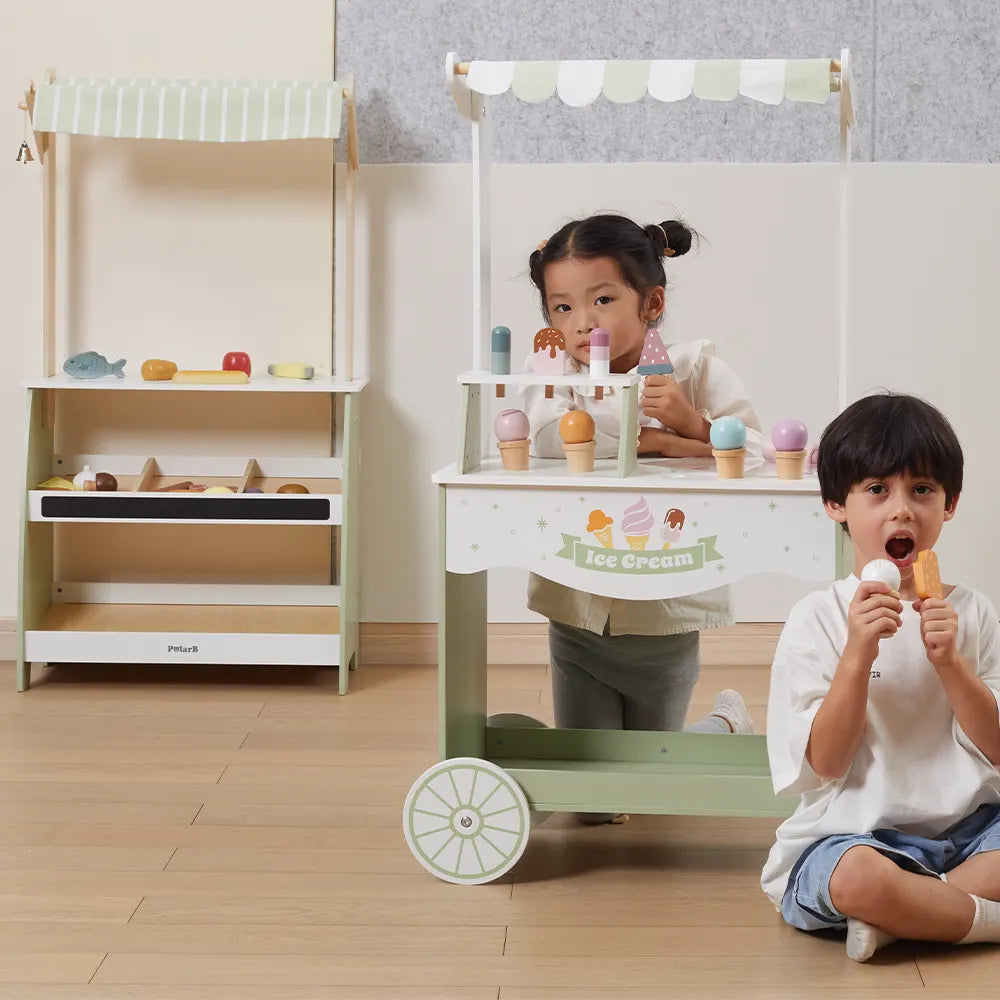 Viga Toys PolarB Stand de Crème Glacé Mobile 3A+